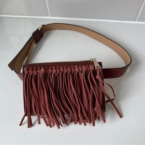 New Rebecca minkoff  fringe belt bag